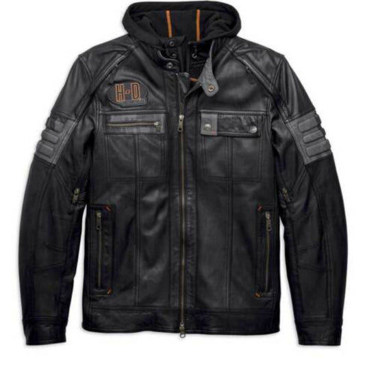 Harley Davidson Men’s Black Leather