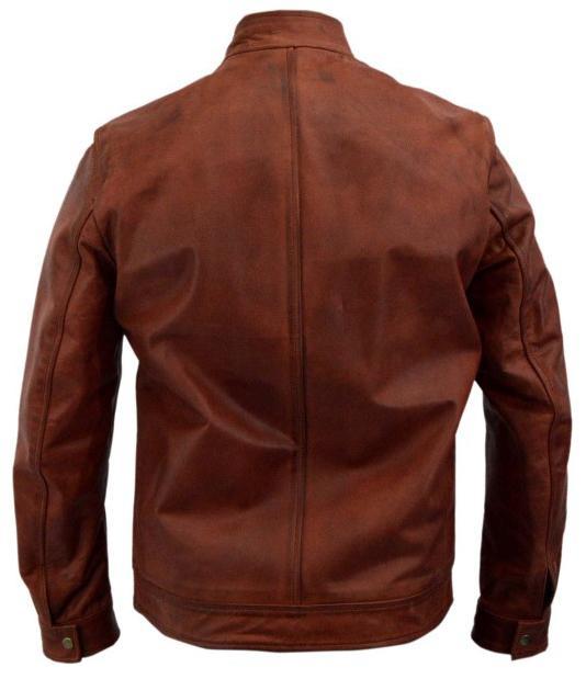 brown leather Jacket