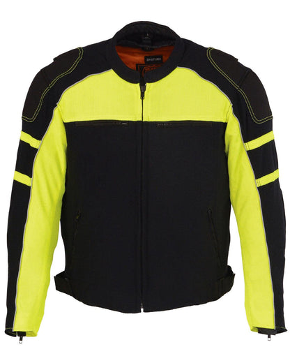 Mesh Racing Jacket with Removable Rain Jacket For Men