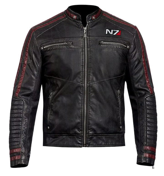 Genuine Black Leather Jacket