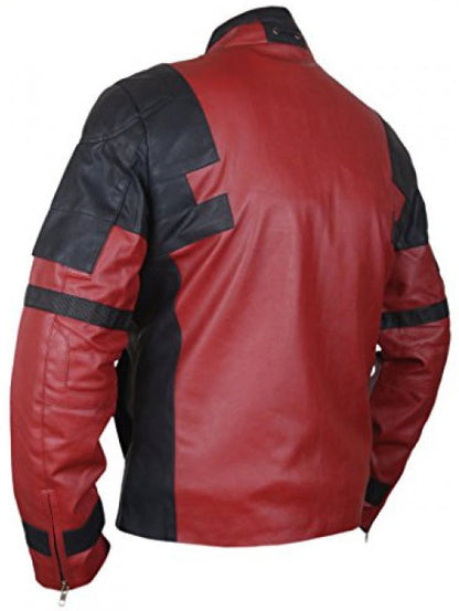 red Genuine Leather Jacket