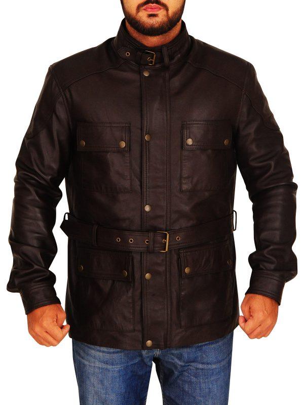 Men's Dark Brown Field Jacket